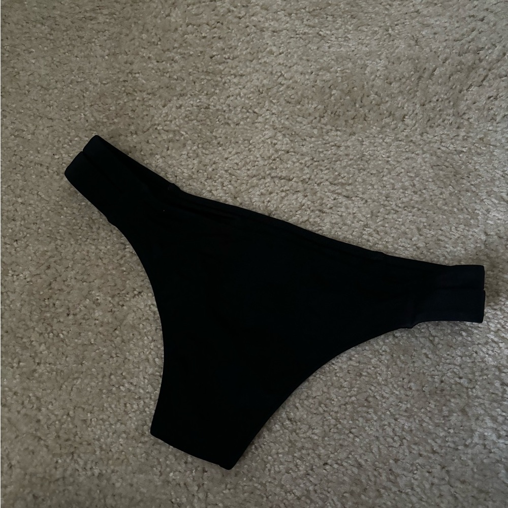 Shade & Shore Black Bikini Bottoms